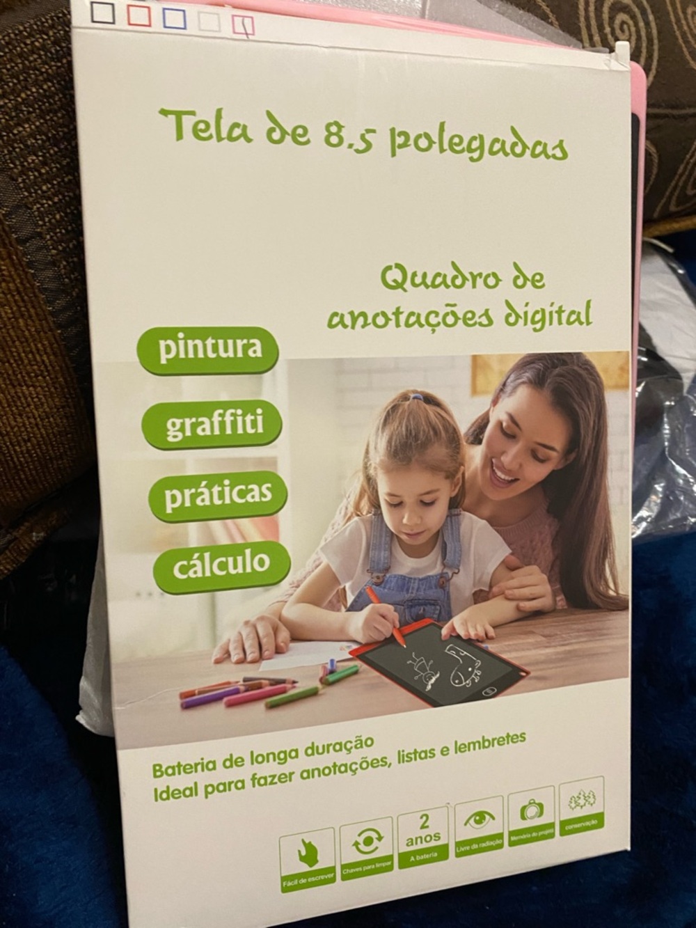 Digital Writing Tablet for Kids - your choice of Pink or blue